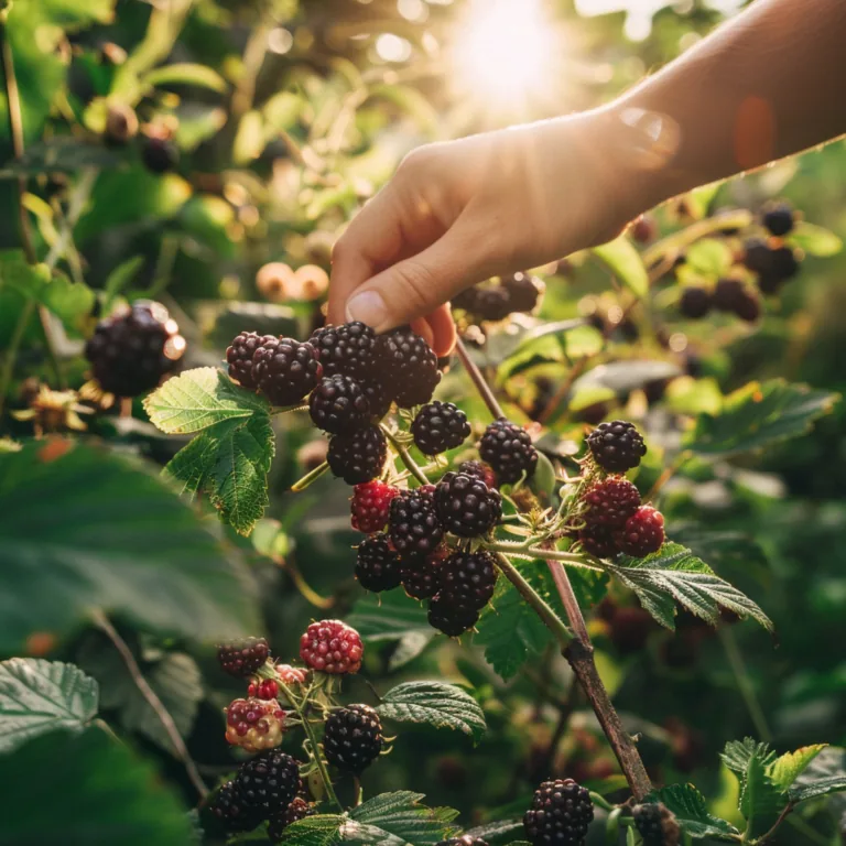 Kiowa Blackberry Bushes