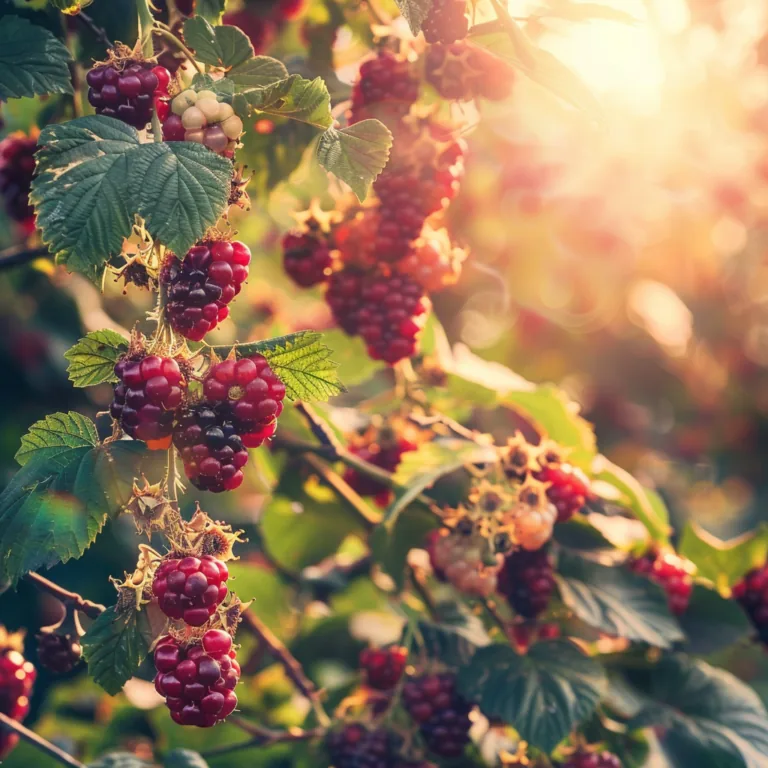 Thornless Blackberry Bushes