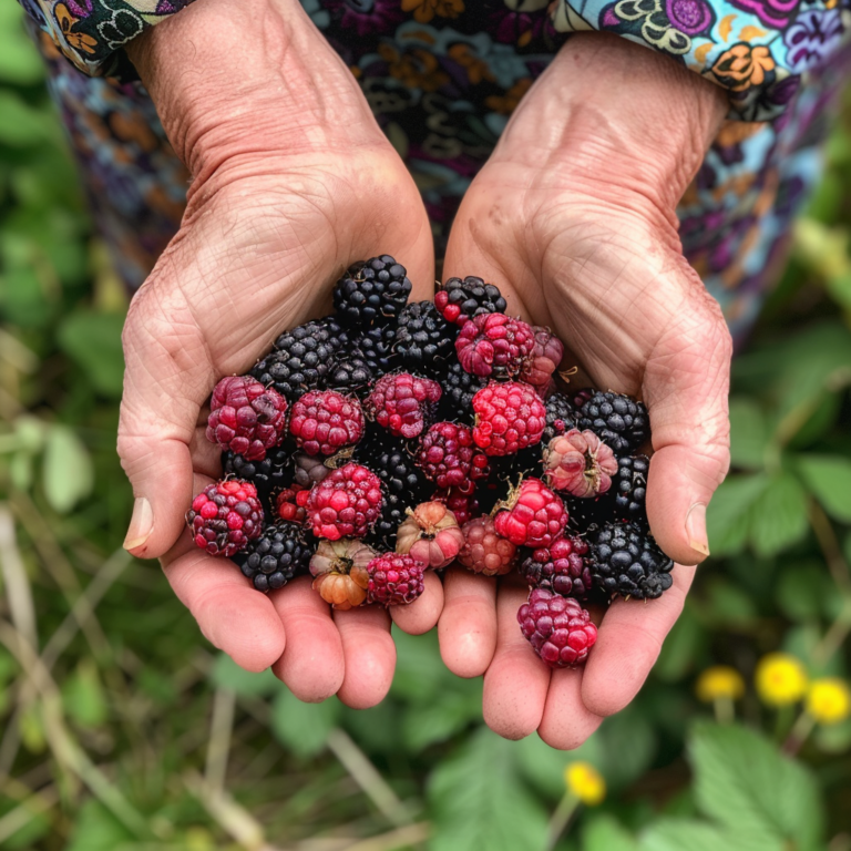 Loch Ness Blackberry Bush