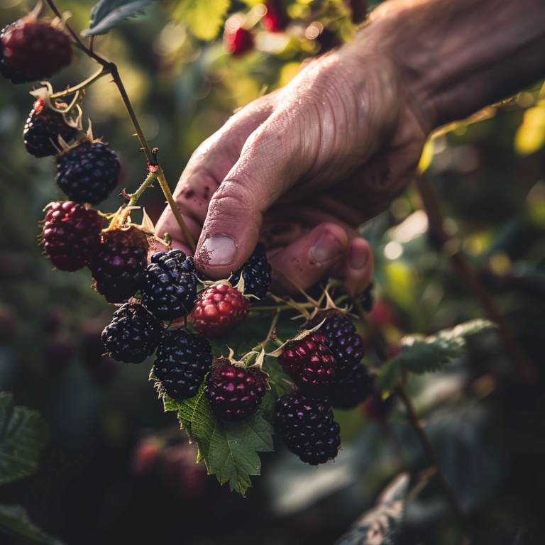 Ouachita Blackberry Bushes